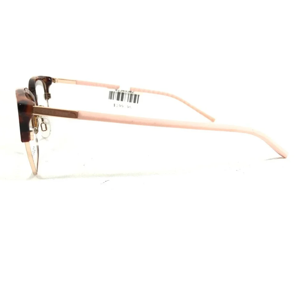 Cole Haan Eyeglasses Frames CH5029 239 Pink Tortoise Gold Cat Eye 53-18-135